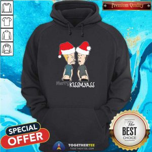 Beavis And ButtHead Merry Kissmyass Christmas Hoodie