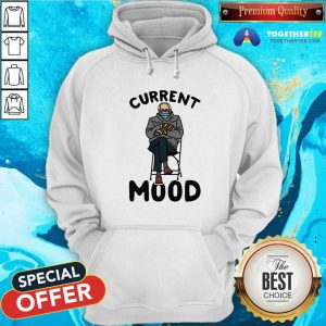 Current Mood Sassy Bernie Sanders White Print T Hoodie