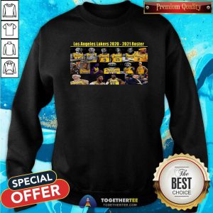 Los Angeles Lakers 2020 2021 Roster Sweatshirt