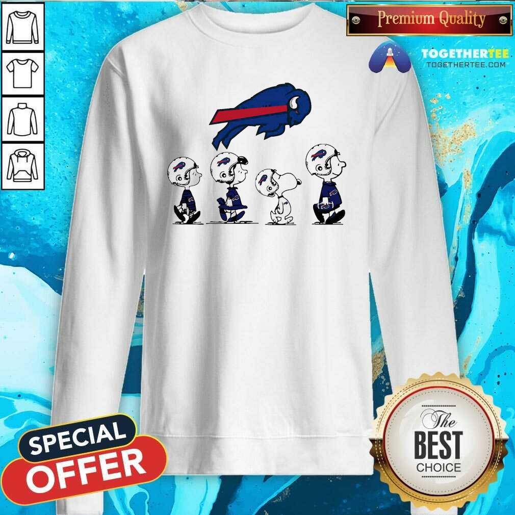The Peanuts Buffalo Bills Sweatshirt The Peanuts Buffalo Bills Sweatshirt