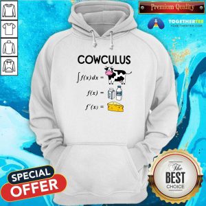 Cowculus Calculus Math Milk Cheese Hoodie
