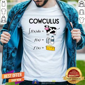 Cowculus Calculus Math Milk Cheese Shirt