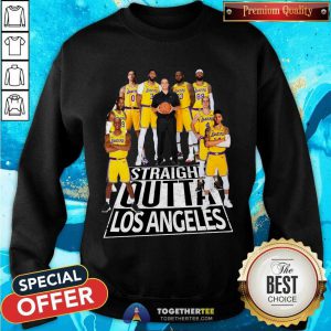 Straight Out Los Angeles Lakers Sweatshirt - Design By Togethertee.com