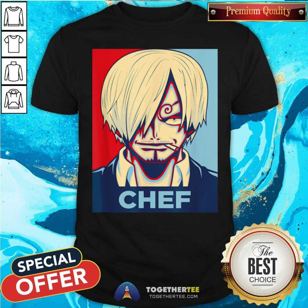 Awesome One Piece Sanji Chef Shirt Awesome One Piece Sanji Chef Shirt