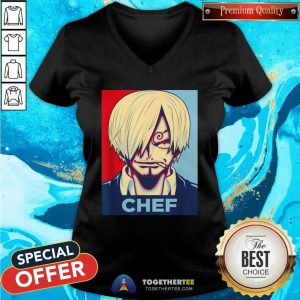 Awesome One Piece Sanji Chef V-neck