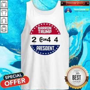 Cool Barron Trump For President 2044 Tank Top