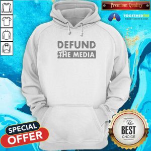 Cool Defund The Media Hoodie