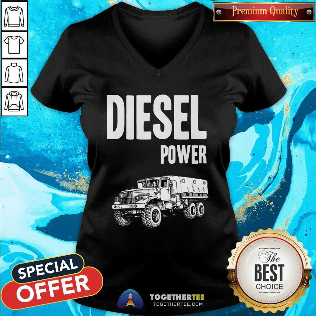 Cool Diesel Power V-neck Cool Diesel Power V-neck