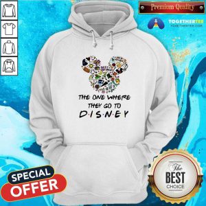 Cute The One Where They Go To Disney Hoodie