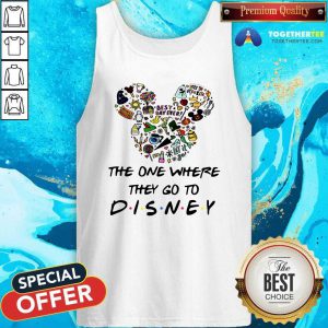 Cute The One Where They Go To Disney Tank Top