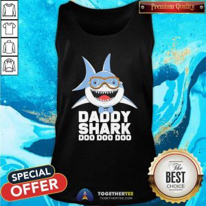 Shark Doo doo doo Birthday Tank Top - Design By Togethertees.com