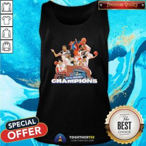 Illinois Fighting Illini Team Big Ten Tournament Champions Tank Top - Design By Togethertees.com