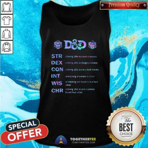 Dad Str Dex Con Int Wis Chr Tank Top - Design By Togethertees.com