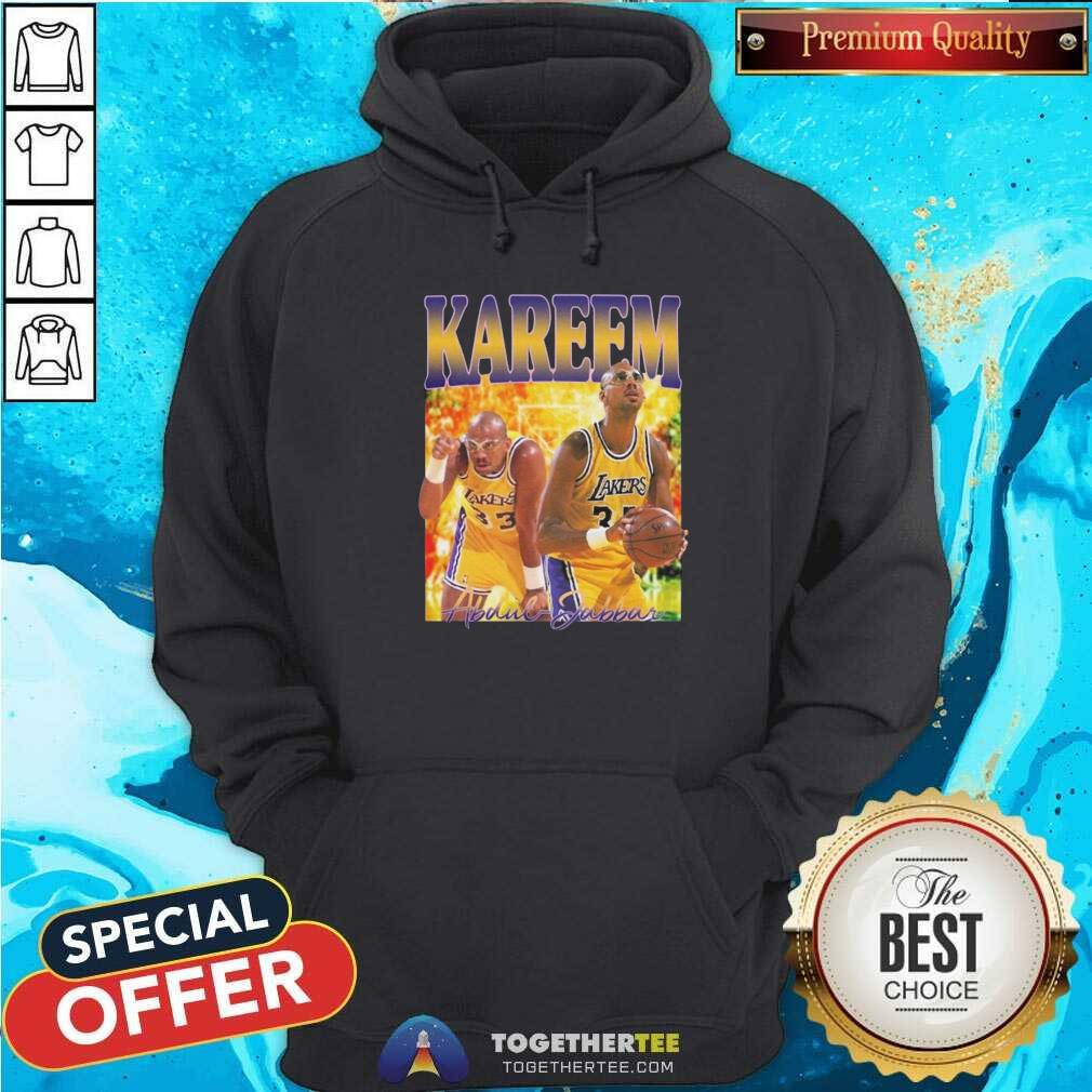 Kareem Abdul Jabbar Tee Hoodie Kareem Abdul Jabbar Tee Hoodie - Design By Togethertees.com