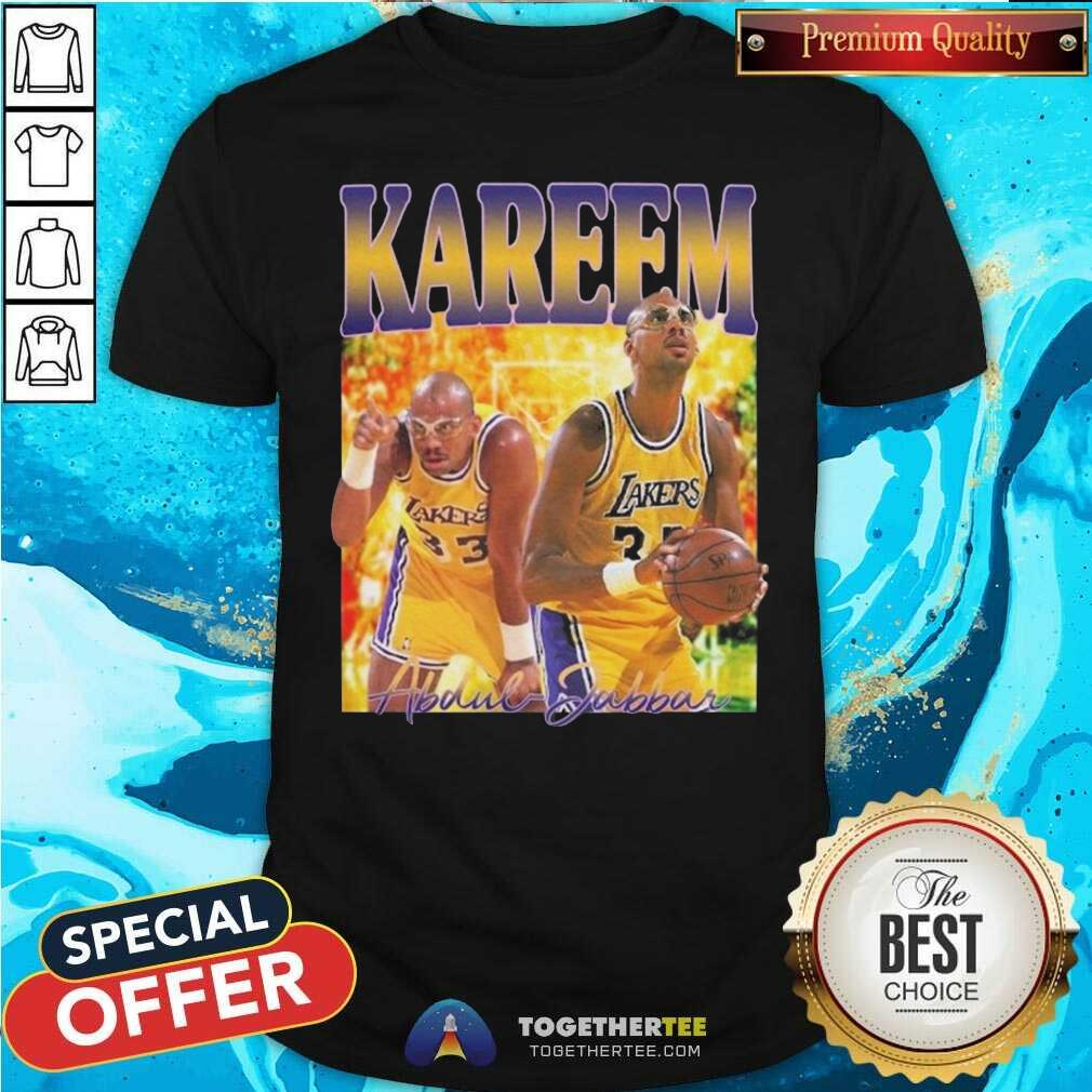 Good Kareem Abdul Jabbar Tee Shirt Kareem Abdul Jabbar Tee Shirt - Design By Togethertees.com