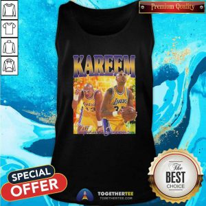 Kareem Abdul Jabbar Tee Tank Top - Design By Togethertees.com