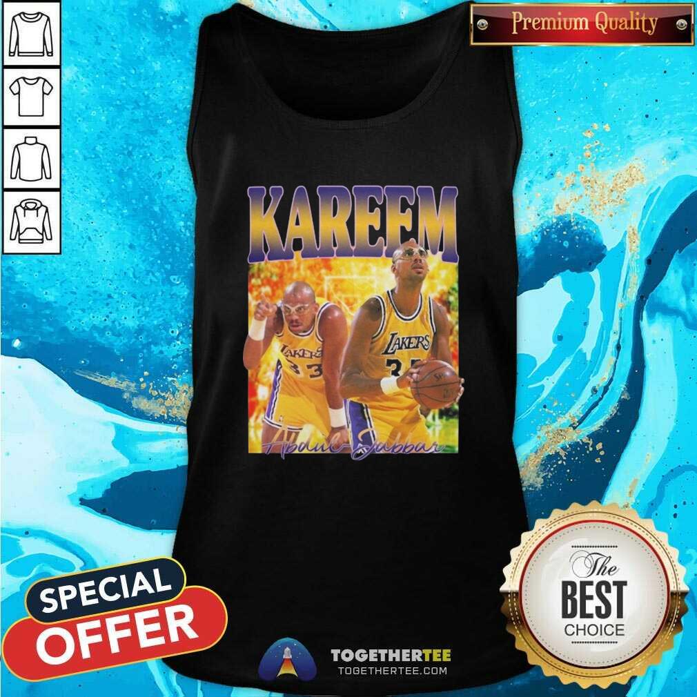 Kareem Abdul Jabbar Tee Tank Top Kareem Abdul Jabbar Tee Tank Top - Design By Togethertees.com