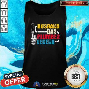 Grateful Husband Dad Plumber Legend 2021 Tank Top