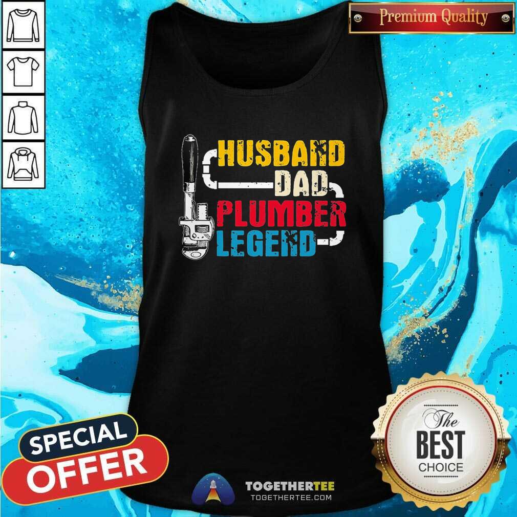 Grateful Husband Dad Plumber Legend 2021 Tank Top Grateful Husband Dad Plumber Legend 2021 Tank Top