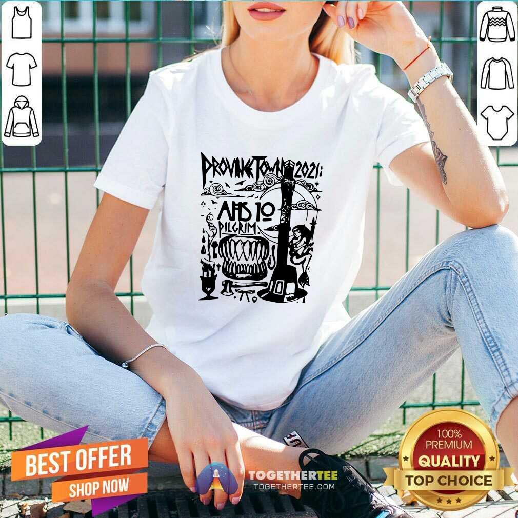 Prounk Town 2021 AHS 10 Pilgrim V-neck Prounk Town 2021 AHS 10 Pilgrim V-neck - Design By Togethertees.com