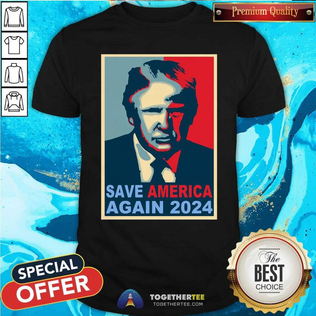 Hot Donald Trump Save America Again 2024 Shirt Donald Trump Save America Again 2024 Shirt - Design By Togethertees.com