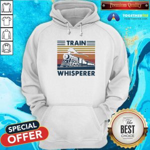 Train Whisperer 2021 Vintage Hoodie - Design By Togethertees.com