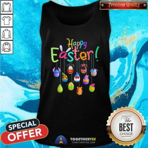 Disney Characters Egg Easter Happy Easter day 2021 Tank Top - Design By Togethertees.com