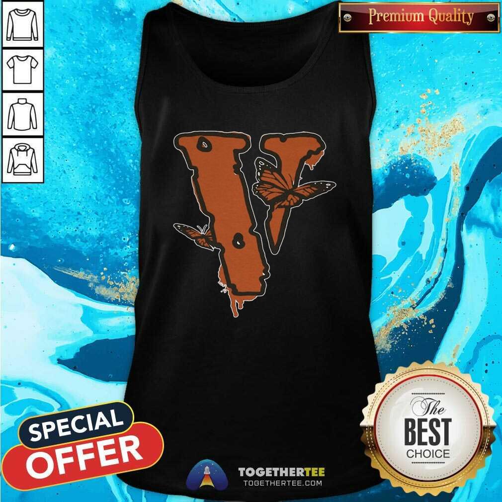 Nice Juice Wrld x Vlone Butterfly Tank Top Nice Juice Wrld x Vlone Butterfly Tank Top
