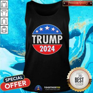 Trump 2024 Election Emblem Tank Top - Design By Togethertees.com
