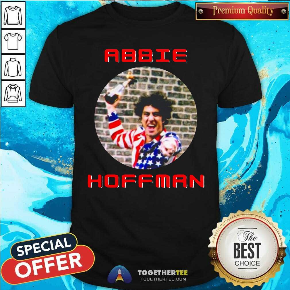 Official Abbie Hoffman In His American Flag Shirt Abbie Hoffman In His American Flag Shirt - Design By Togethertees.com