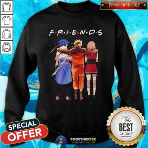 Friends Sasuke Naruto And Sakura Sweatshirt - Design By Togethertees.com