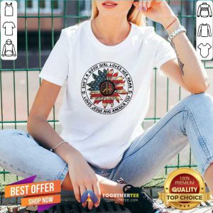 She Is A Good Girl She Loves Her Mama Loves Jesus And America Too Fourth Of July Tank Top - Design By Togethertees.com