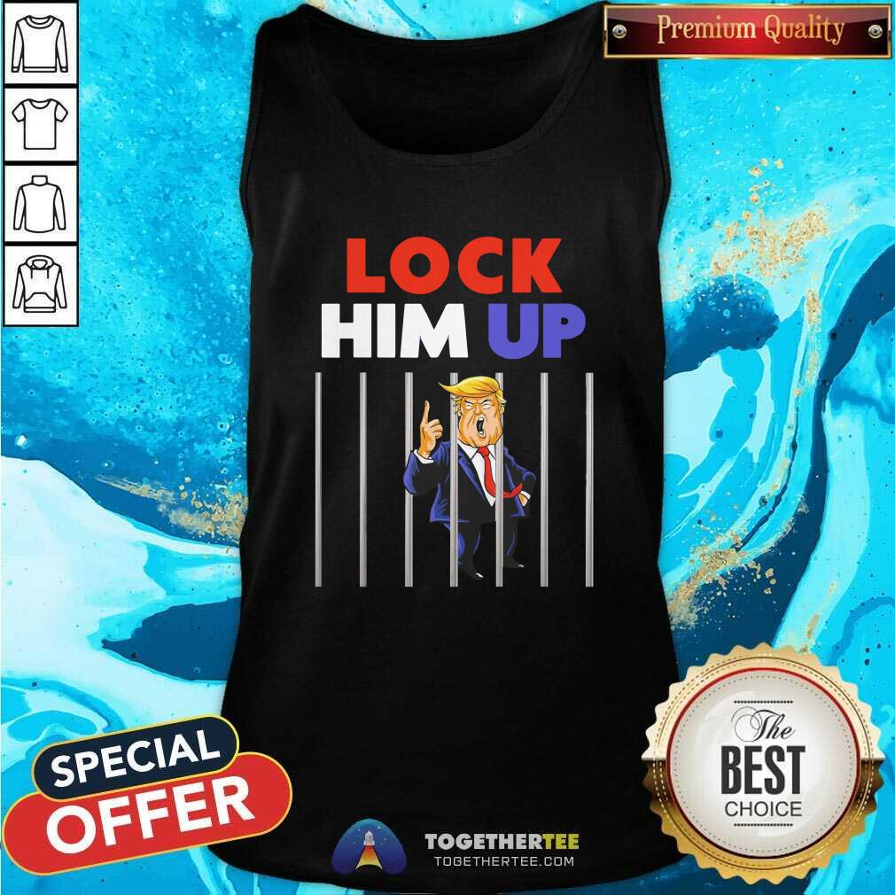 Anti Trump Lock Him Up Tank Top Anti Trump Lock Him Up Tank Top - Design By Togethertees.com
