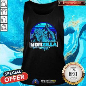 Original Godzilla Momzilla Tank Top