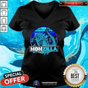 Original Godzilla Momzilla V-neck
