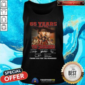 Premium 65 Years 1956 2021 The Searchers Signatures Tank Top