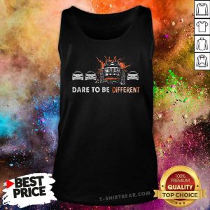 Premium Car Dare To Be Different Tank Top