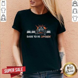 Premium Car Dare To Be Different V-neck