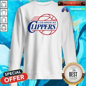 Los Angeles Clippers Basketball Team Sweatshirt - Design By Togethertees.com