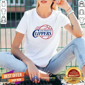 Los Angeles Clippers Basketball Team V-neck - Design By Togethertees.com