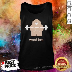 Pretty Bear Woof Bro Tank Top
