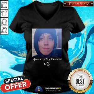 Quackity My Beloved V-neck - Design By Togethertees.com