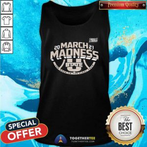 Pretty Utah State Aggies 2021 NCAA Basketball Tournament March Madness Bound Ticket Tank Top