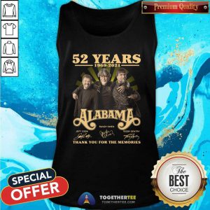 Grateful 52 Years Alabama Signature Tank Top