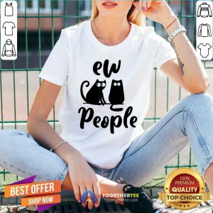 Lovely Ew People Two Cat V-neck