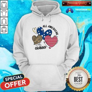 Nice Heart All American Granny Hoodie