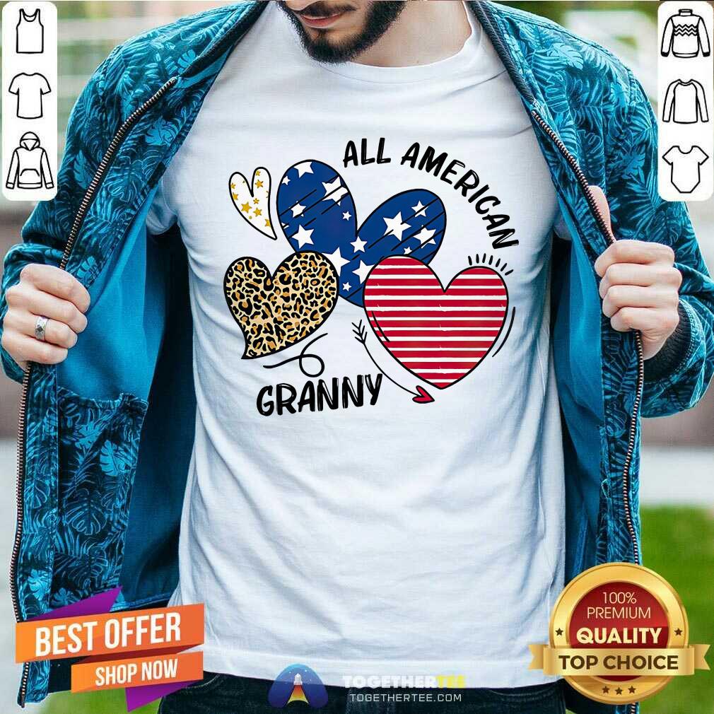 Nice Heart All American Granny Shirt Nice Heart All American Granny Shirt