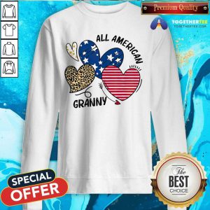 Nice Heart All American Granny Sweatshirt