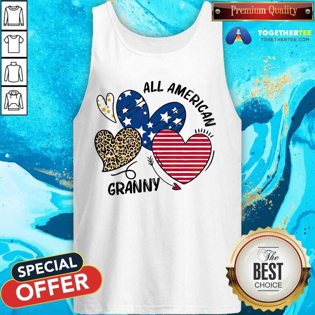Nice Heart All American Granny Tank Top Nice Heart All American Granny Tank Top