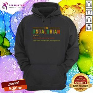 The Dadalorian Like A Dad Just Way Cooler Hoodie